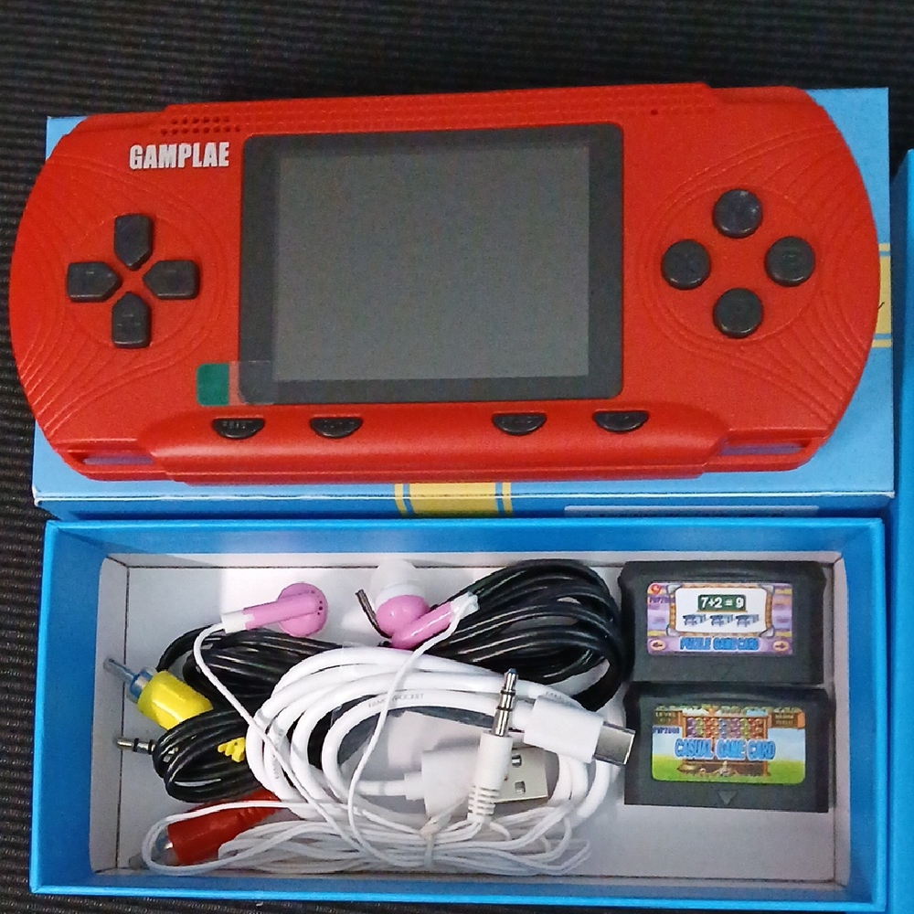 PLAE Vibrant Red Handheld Console - Picture 2 of 5